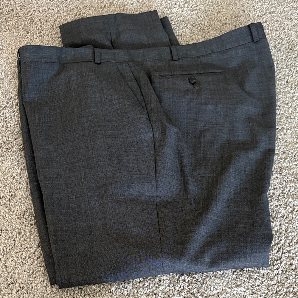 Lauren Ralph Lauren wool  Men's Classic Gray dress pant s